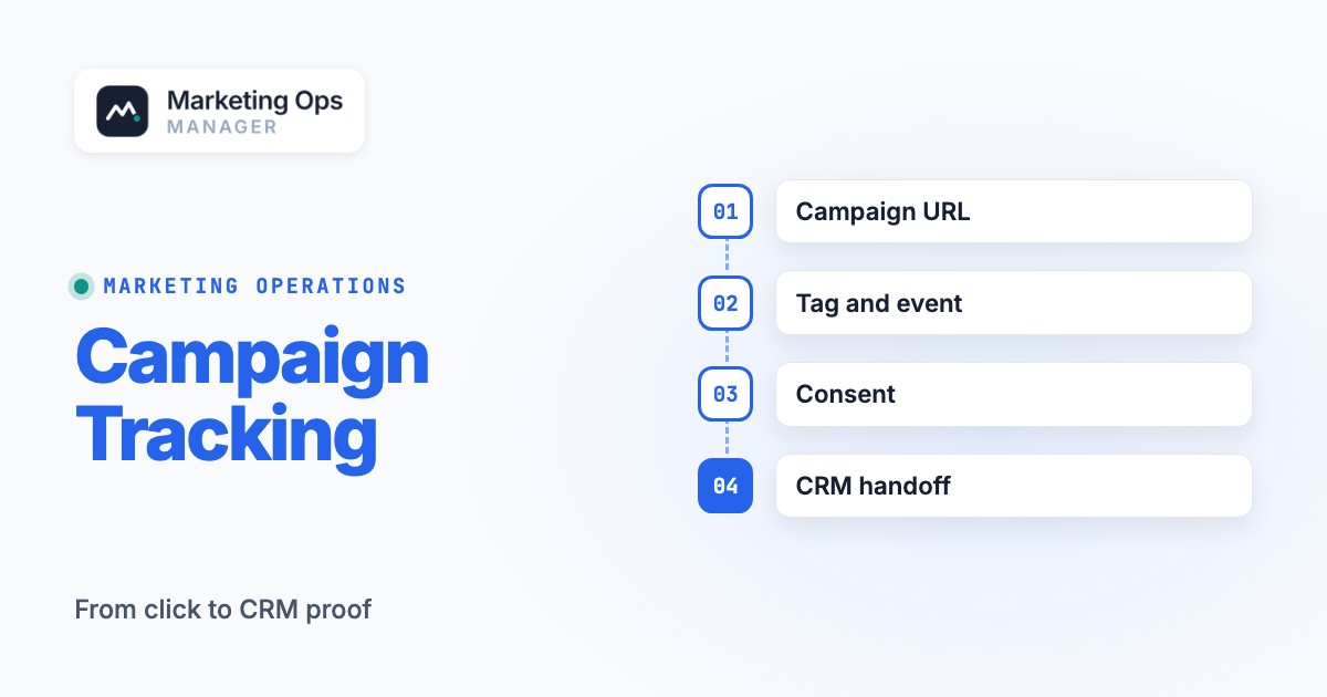Campaign Tracking Checklist: Pre-Launch QA and Template, featured image
