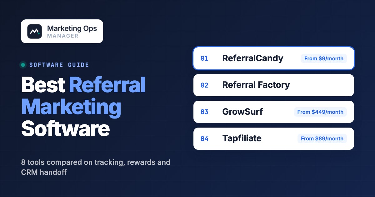 Best Referral Marketing Software: 8 Tools Compared, featured image